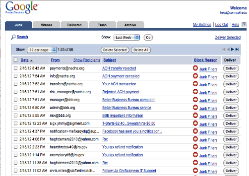You can decide which email will be deliver You can decide which email will be deliver