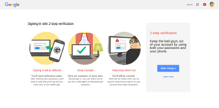 Proses verifikasi dua langkah Cara Mengamankan Akun Google