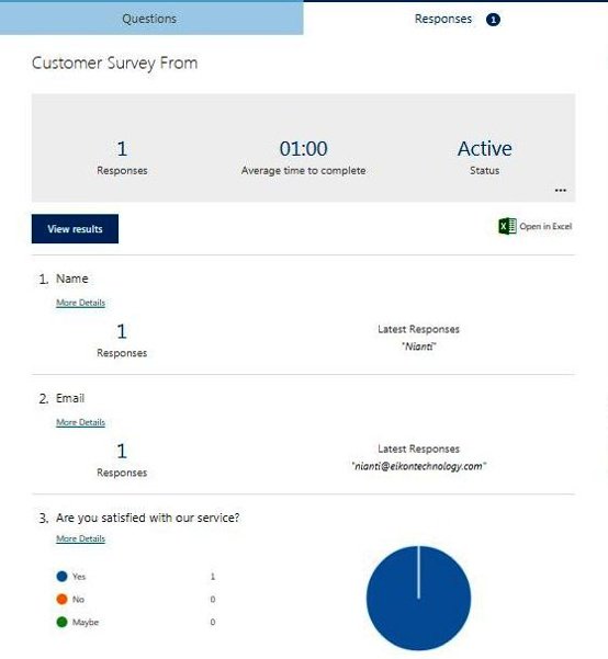 Membuat Microsoft Form