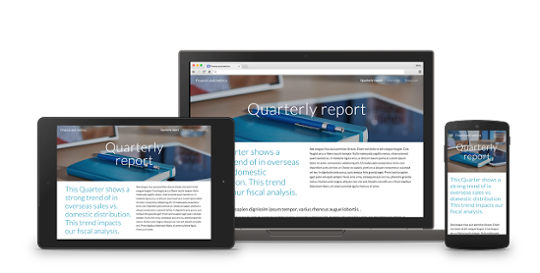 Tampilan baru Google Sites