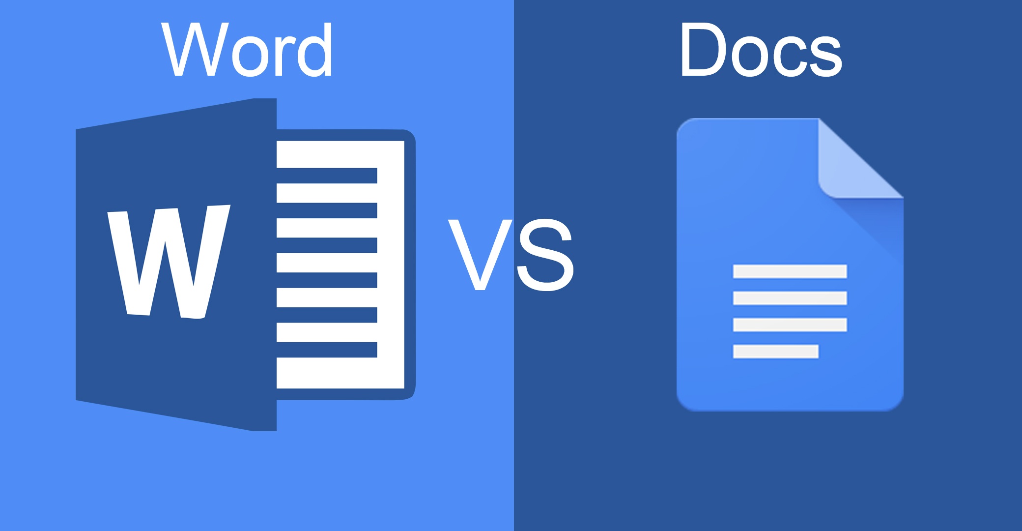 Perbedaan Google Docs dan Microsoft Word