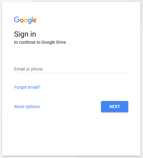 Google Sign In