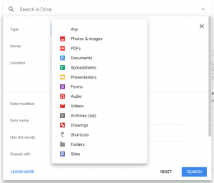 Cara Cepat Mencari Data di Google Drive