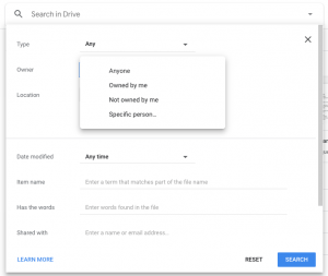 Cara Cepat Mencari Data di Google Drive