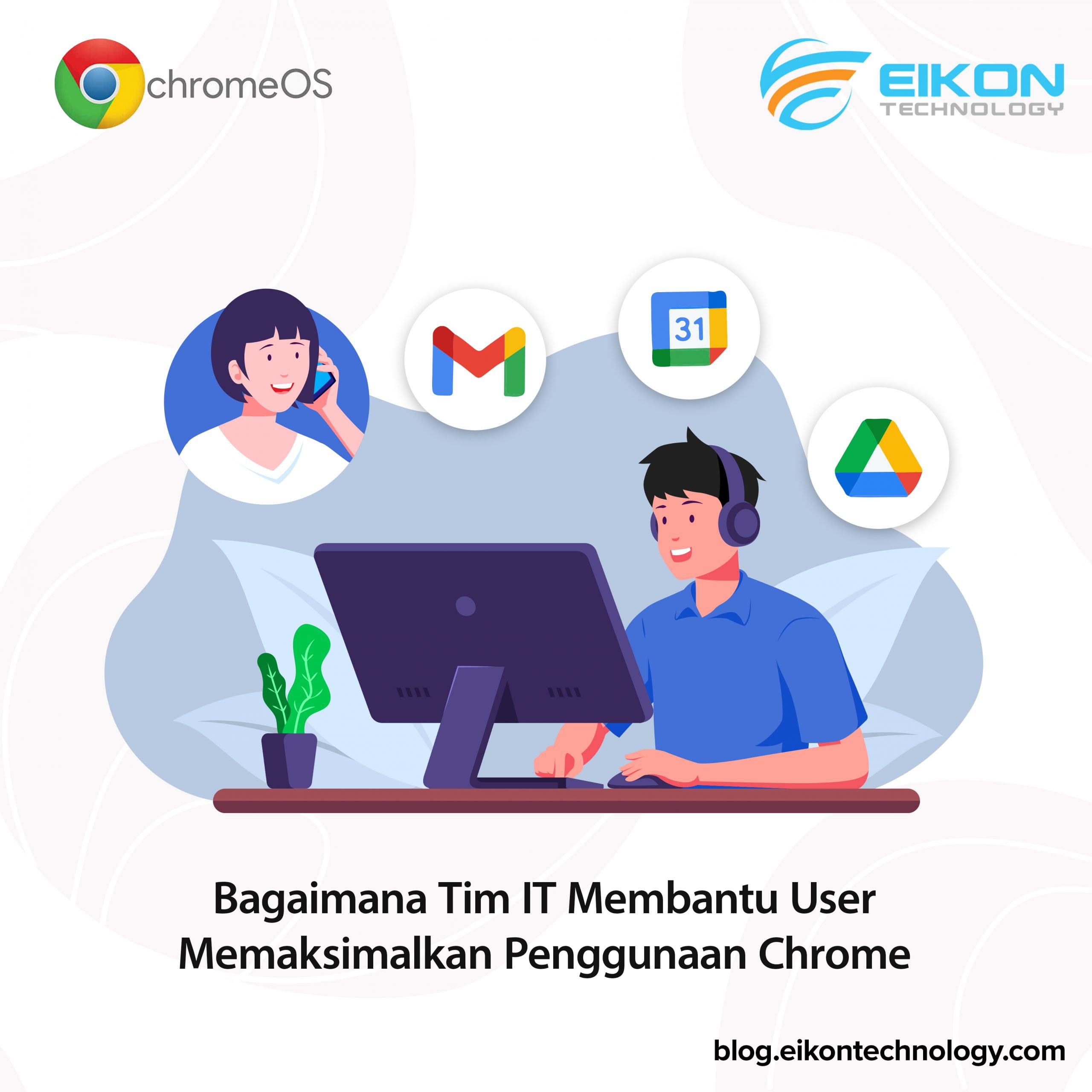 Tim IT Membantu User Memaksimalkan Chrome di